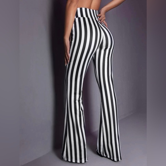 Women’s 2 Piece Black & White Long-sleeve Cardigan & Flared Jegging! - Picture 4 of 11